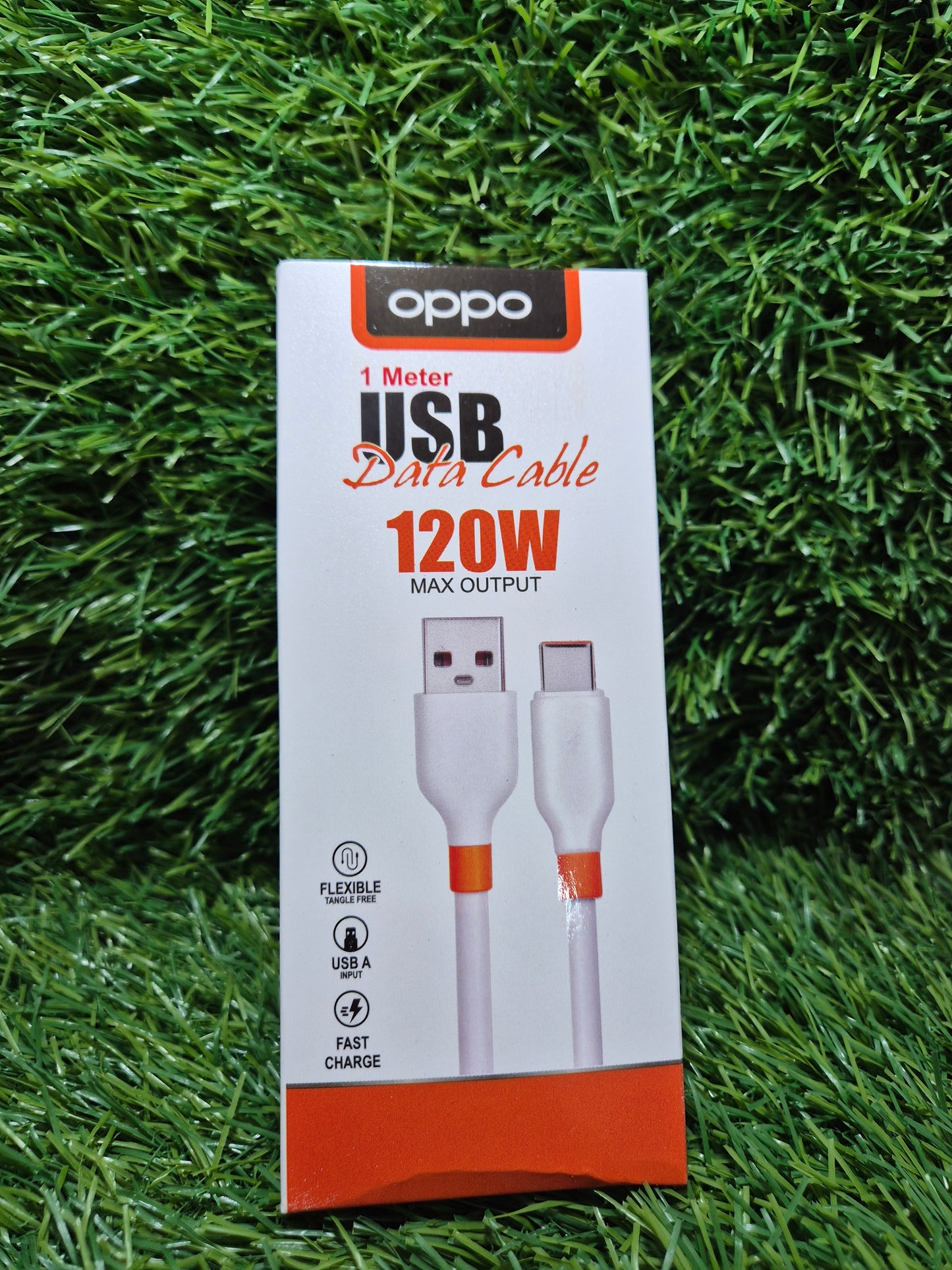 Oppo And Vivo 120w Turbo 1 MTR USB Data Cable