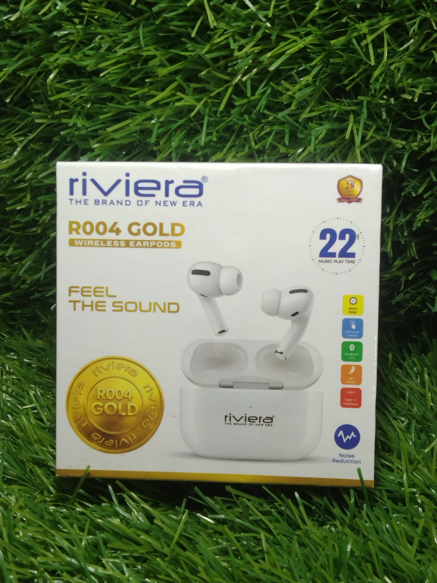 Riviera R004 Gold Earbuds