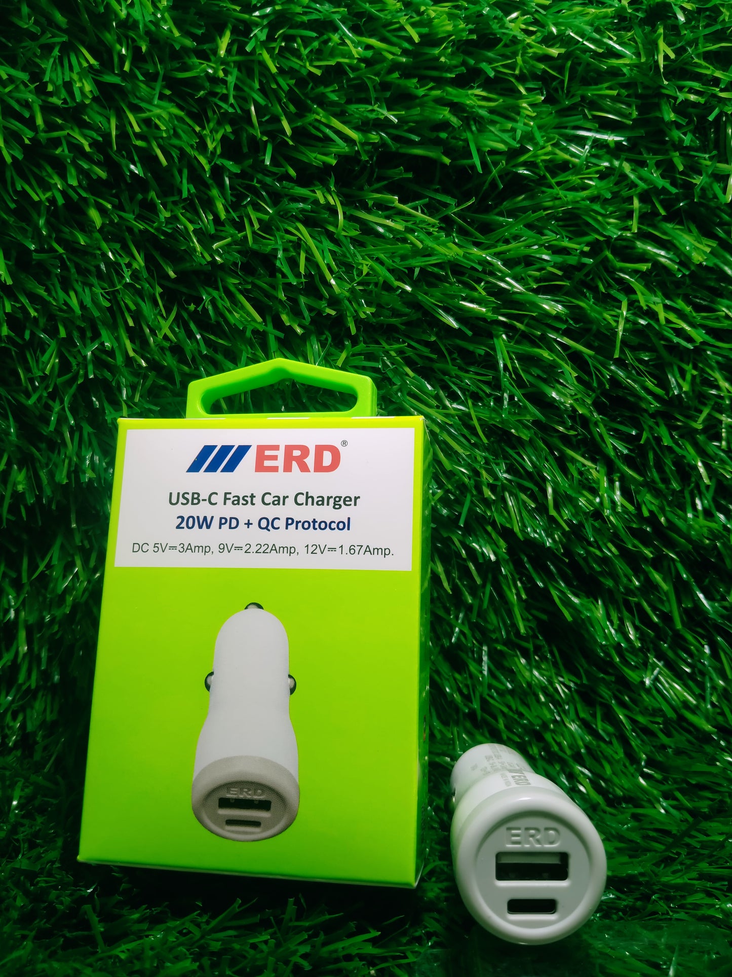 ERD CC-49 dual port PD+QC car charger