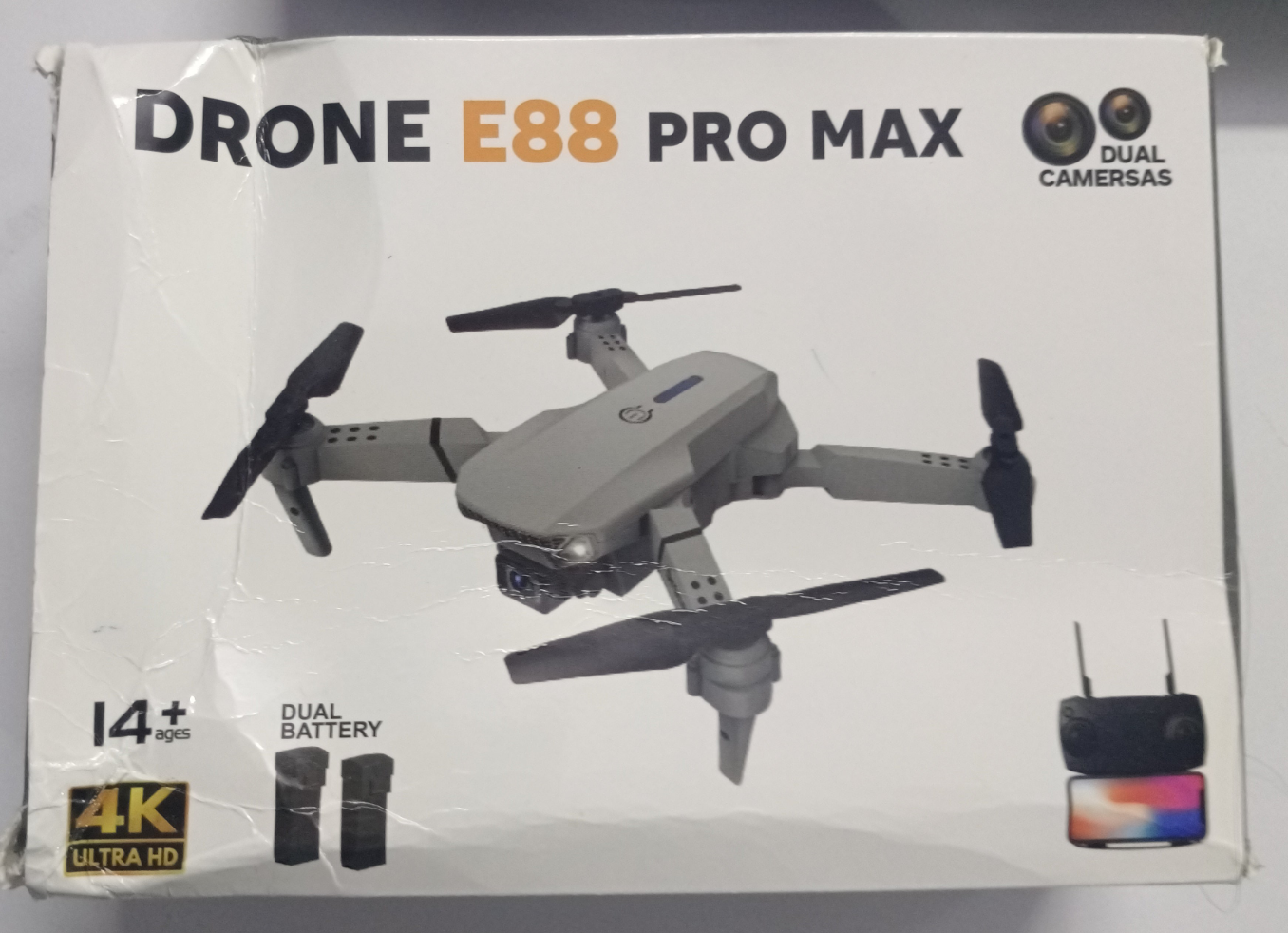 E88 Pro Max Drone With dual camersas, Dual Battery