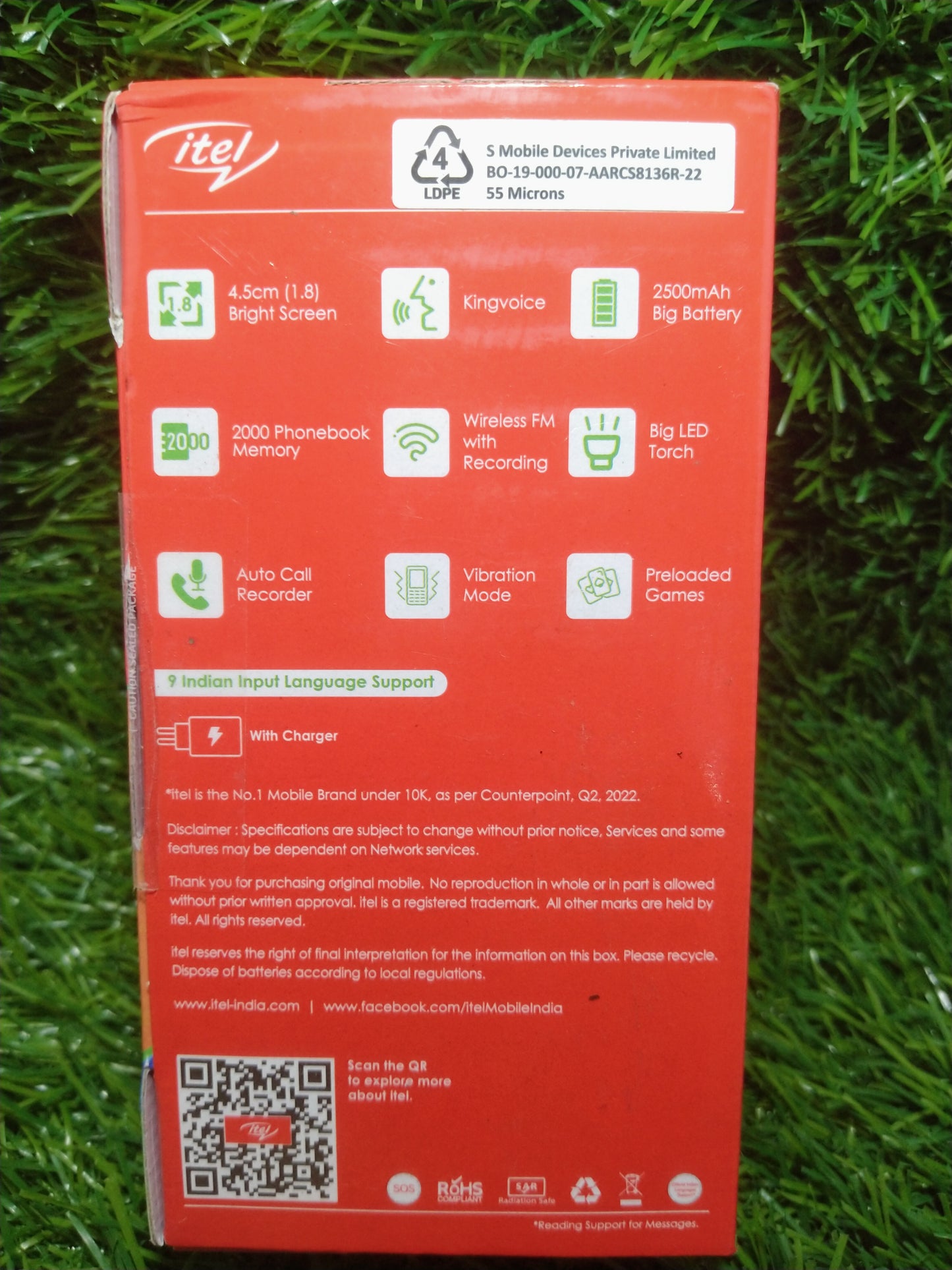 itel ACE 2 Power mobile phone