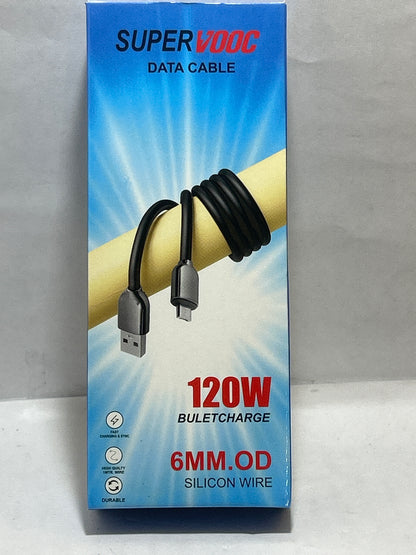 Super VOOC Type C Fast Charging Data Cable