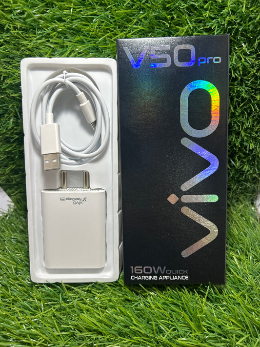 Vivo V50/160W Quick Charger 1 Years Warranty