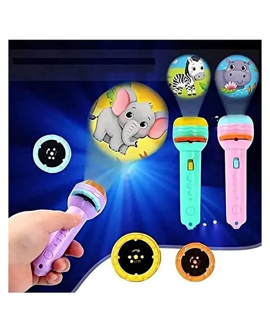 Kids projection flashlight