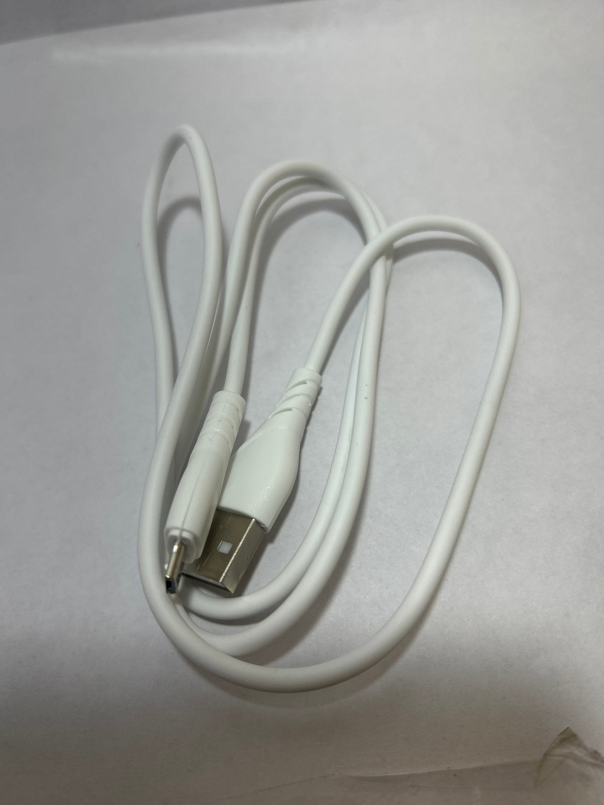 4Amp (25/10/42) White Loose V8 Data Cable