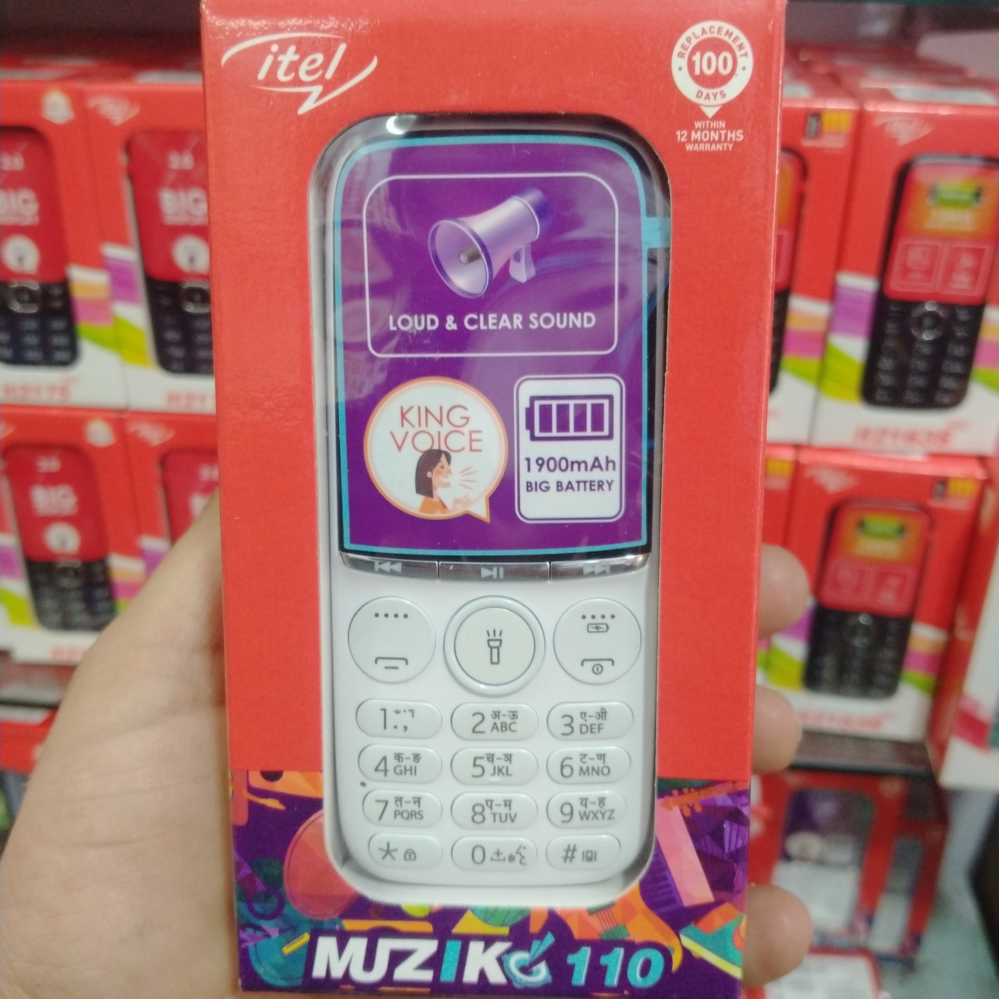 itel muzik 110 2320 mobile phone