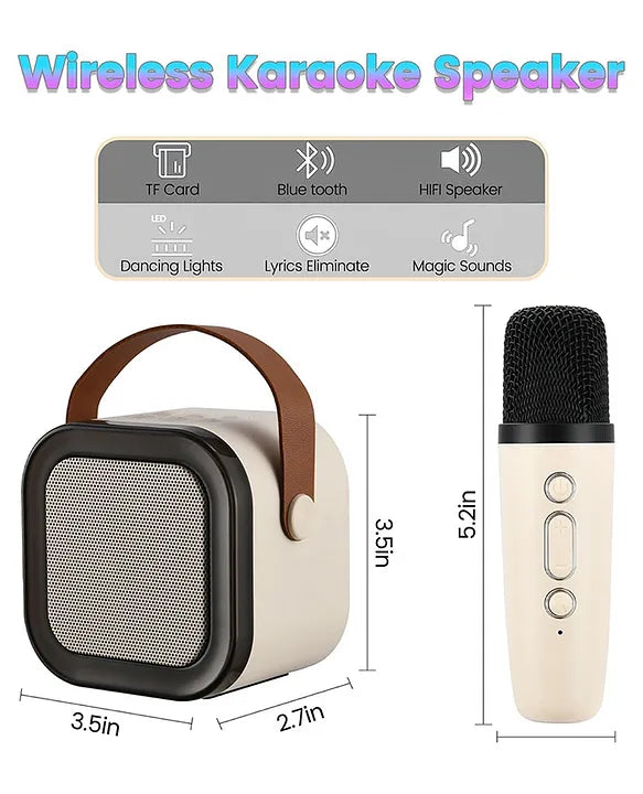 XQ-3 colorful karaoke bluetooth speaker