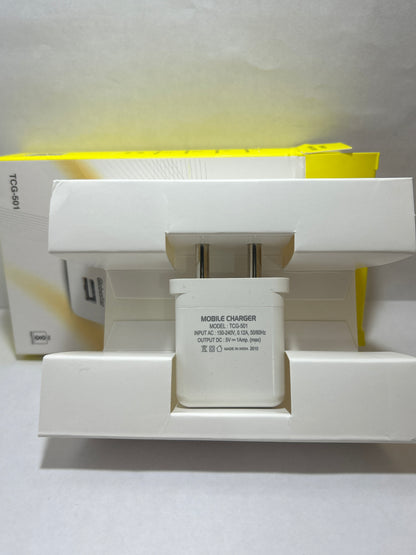 Globstar TCG-501 USB-A DOCK CHARGER WHT 5W
