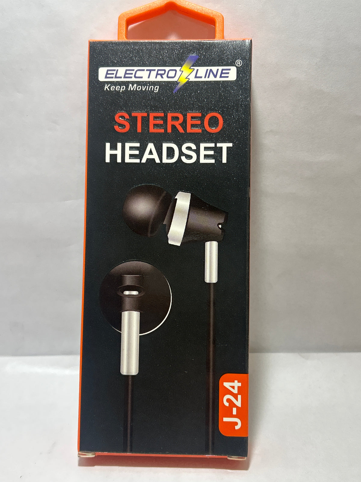 ELECTRO LINE J-24 STEREO HEADSET EARPHONES