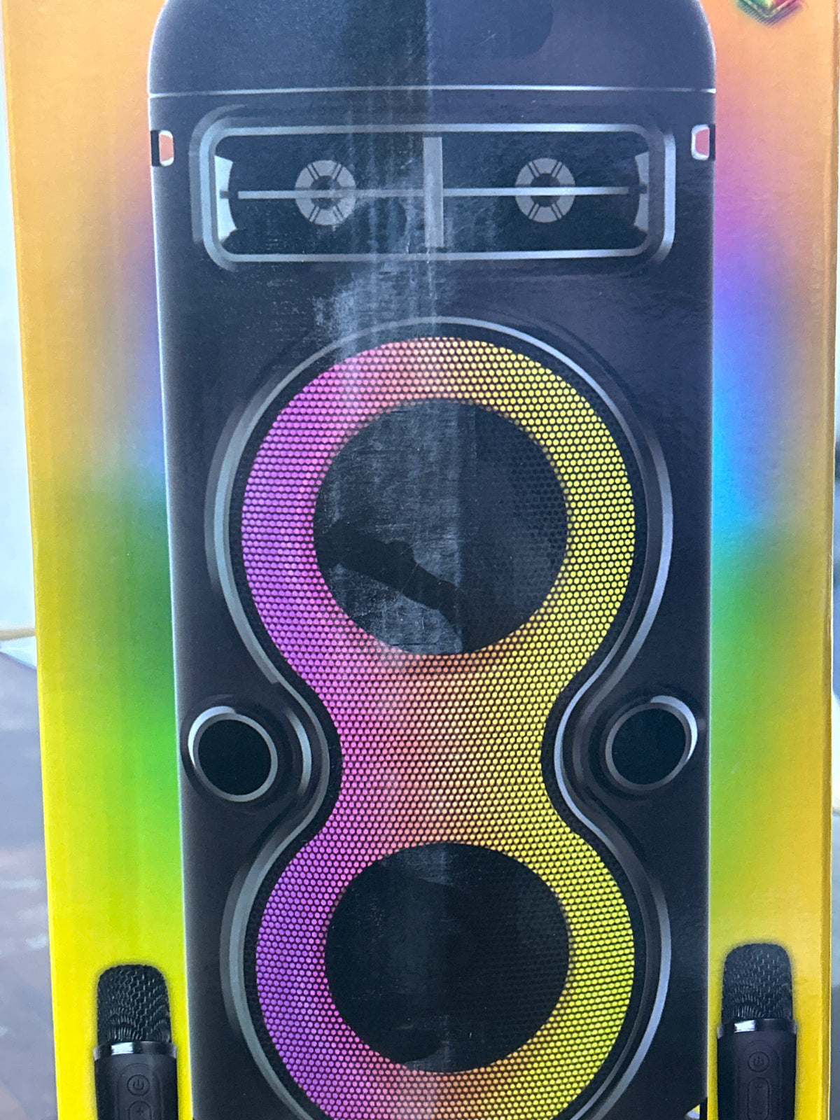 MZ S682 SINGLE MIC KARAOKE SPEAKER