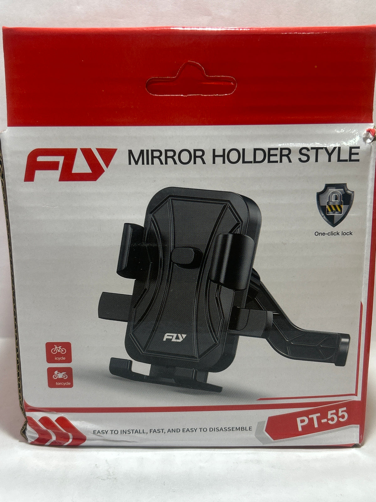 Fly PT55 Rearview Mirror Phone Holder