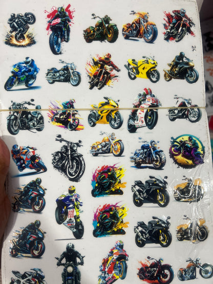 UV Cut Out Sticker Sheet
