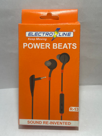 ELECTRO LINE R-13 POWER BEATS EARPHONES