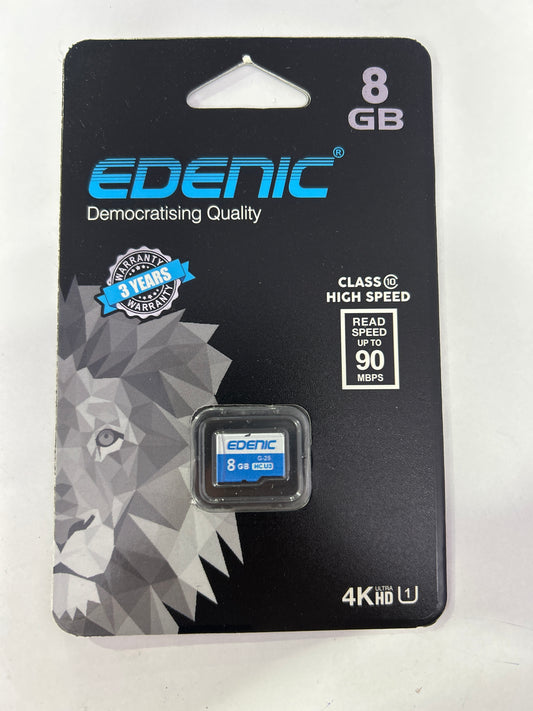 Edenic 8gb Memory Card