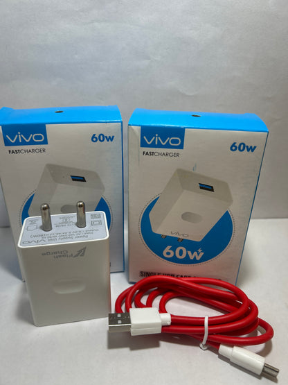 Oppo/ Vivo/ Mi 60W Type C Fast Charger