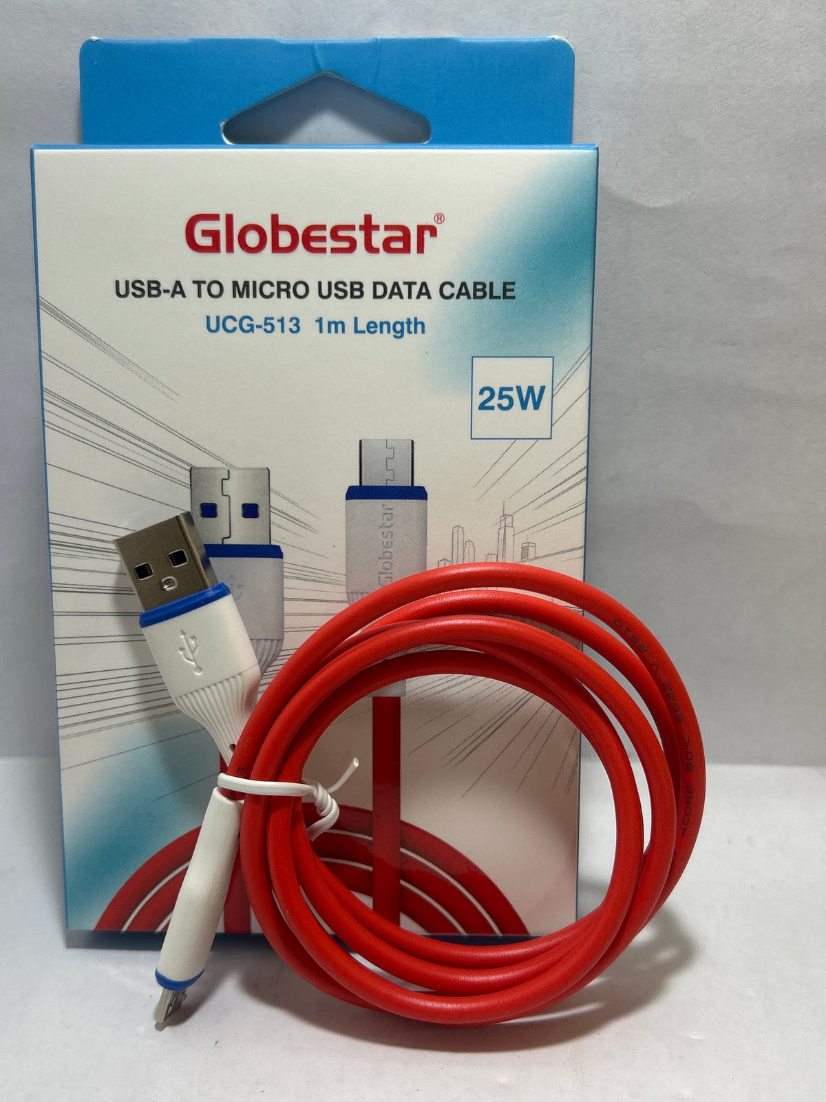 Globstar UCG-513 USB-A TO MICRO DATA PR 25W