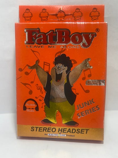 FAT BOY MINUS-2 STEREO EARPHONES