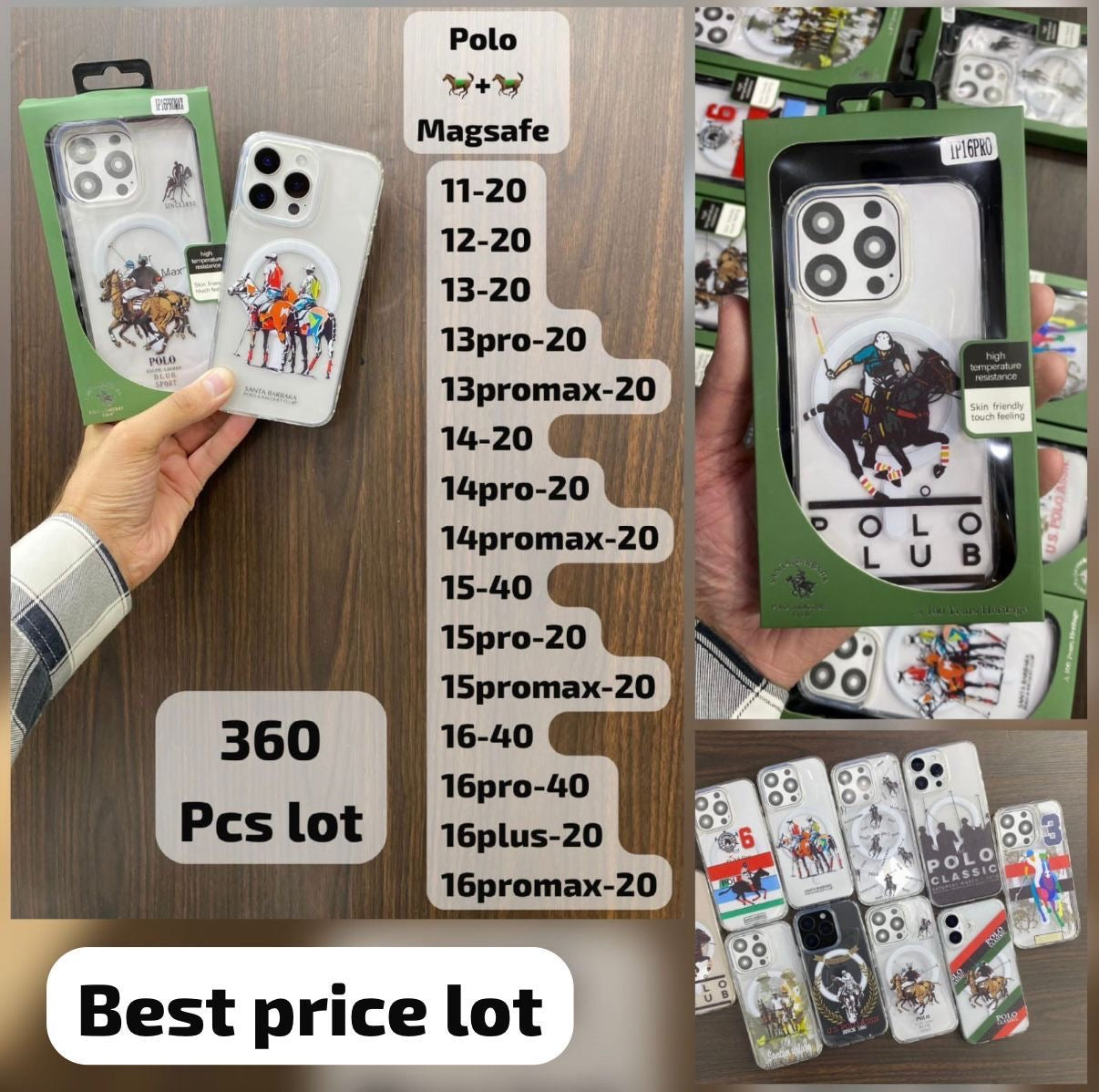 I-PHONE Polo Megsafe Cover