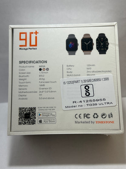 90+ Mega Samrt Watch For Men & Women