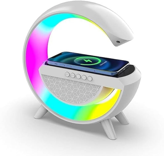 LED wireless charging speaker