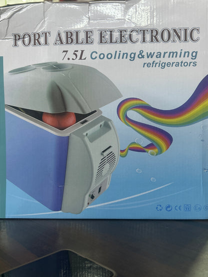 Portable 7.5L Mini Cooling & Heating Refrigerator