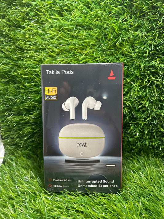 Boat Takila pod Leather Pods earbuds