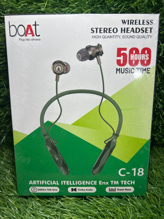 Boat wireless stereo headset C18 Neckbands