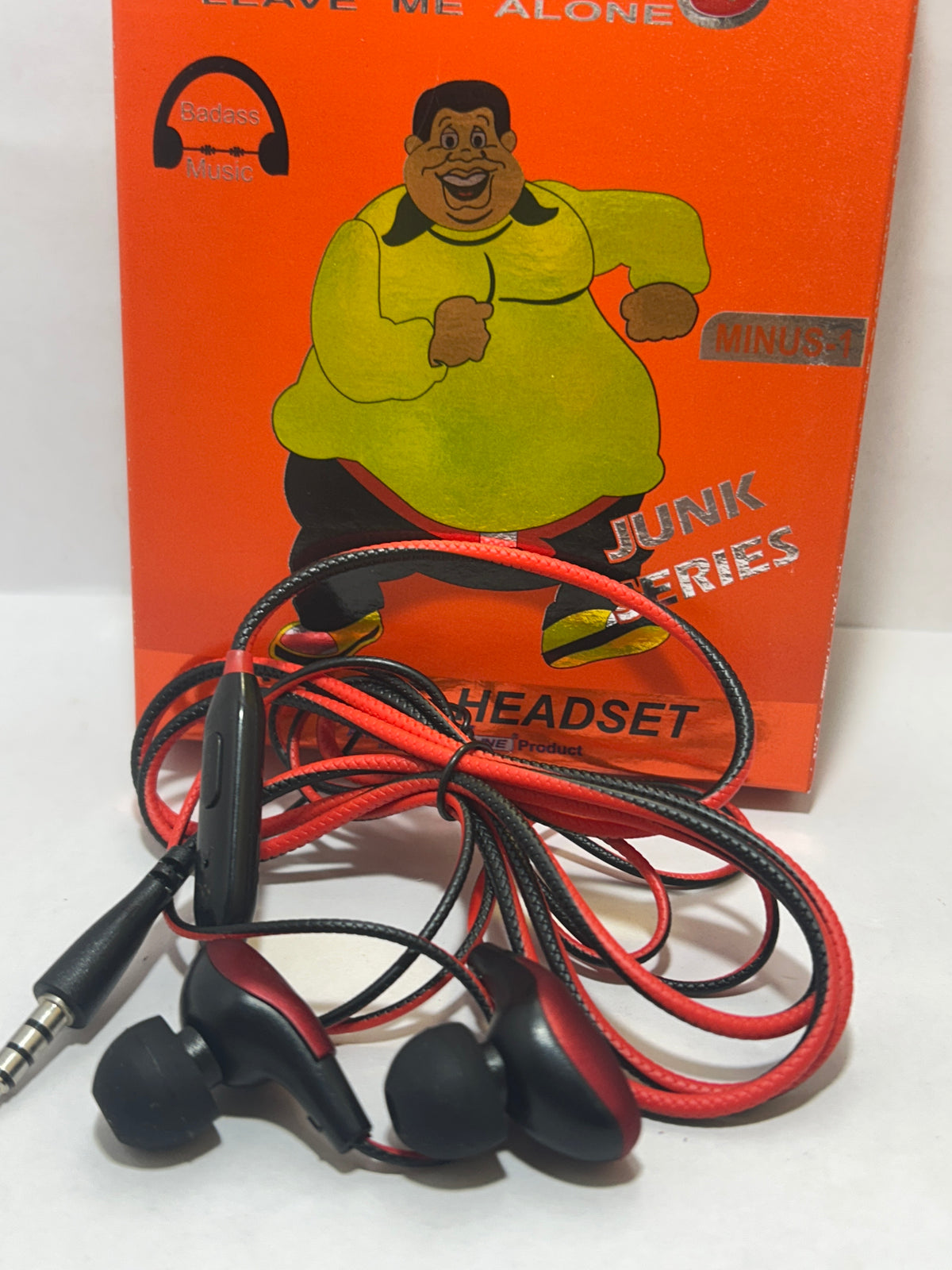 FATBOY MINUS-1  STEREO HEADSET EARPHONES