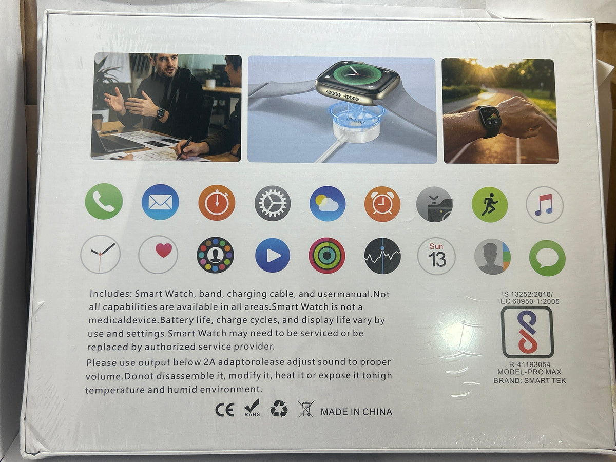 Series 12 Smart Watch  Premium Design & Fitness Tracke D