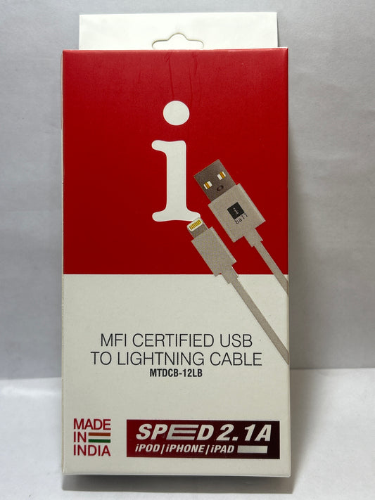 iball MFI Certified USB to Iphone Cable