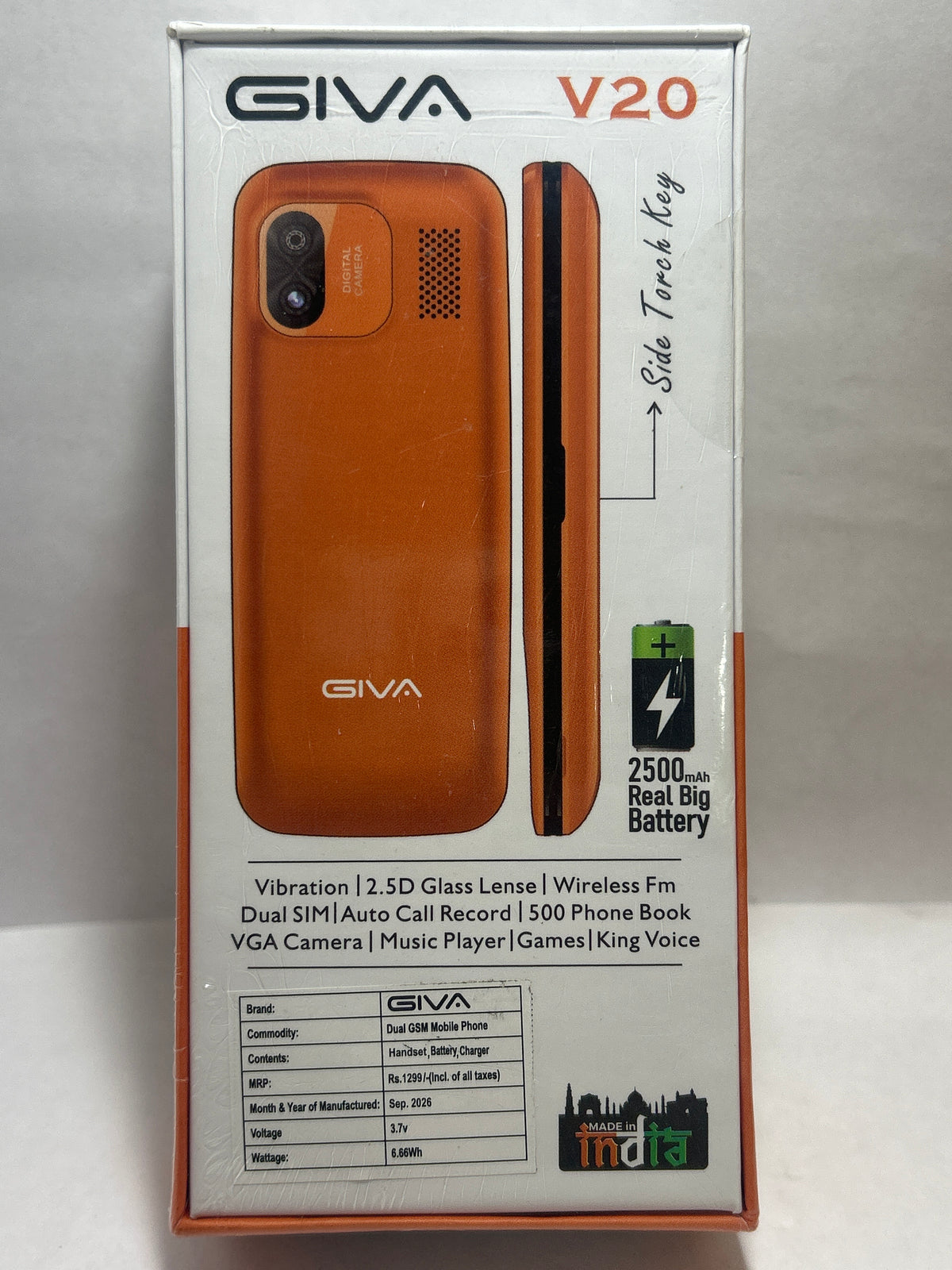 Giva V20 keypade phone