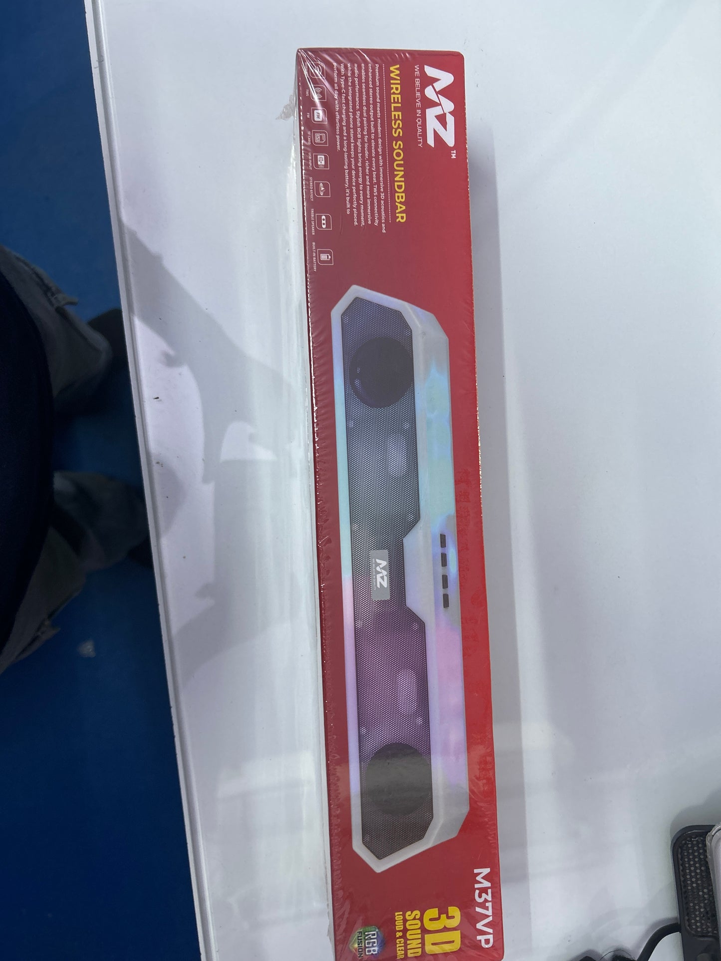 MZ M37VP PORTABLE HOME T.V. SOUNDBAR