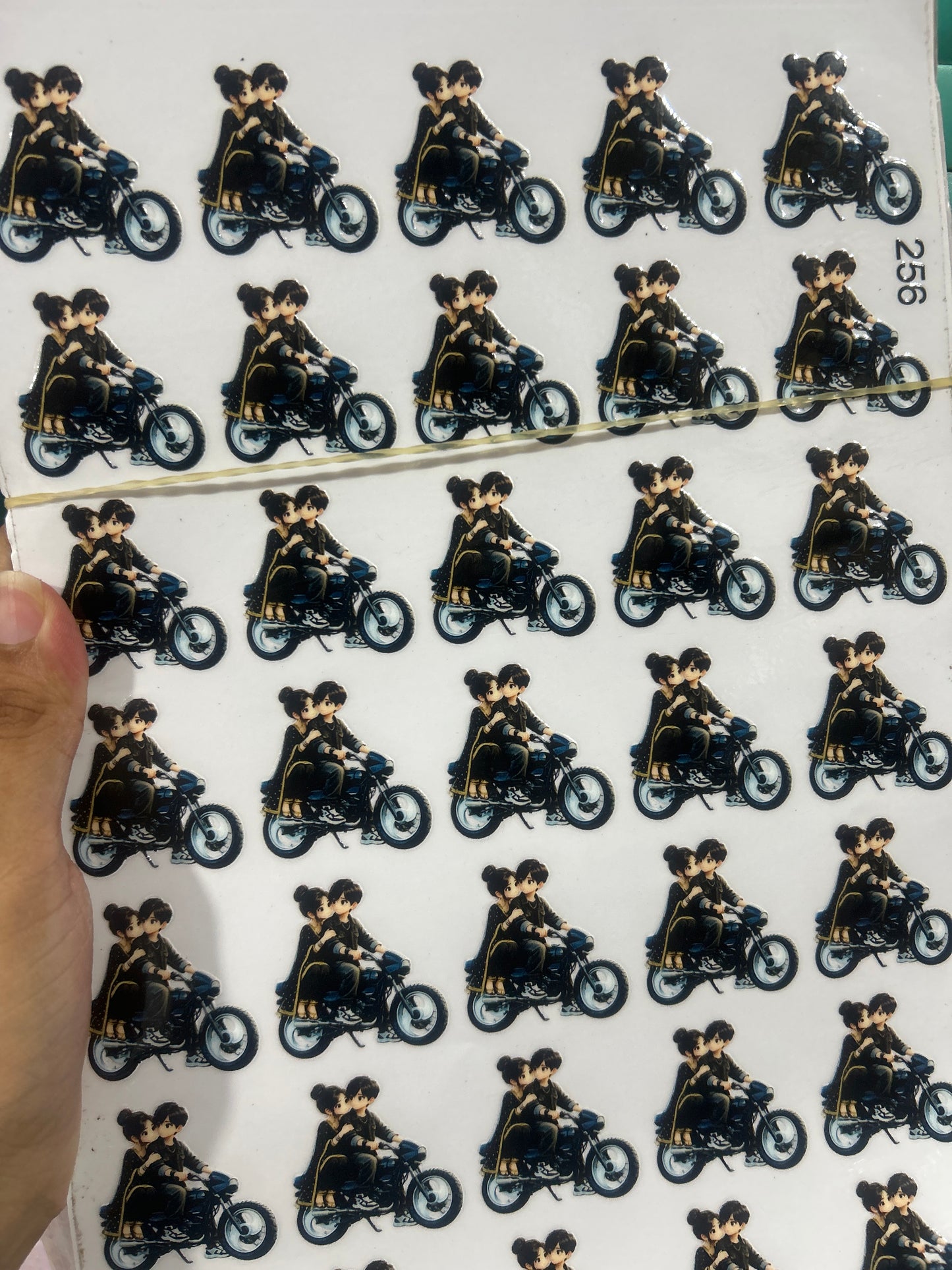 UV Cut Out Sticker Sheet