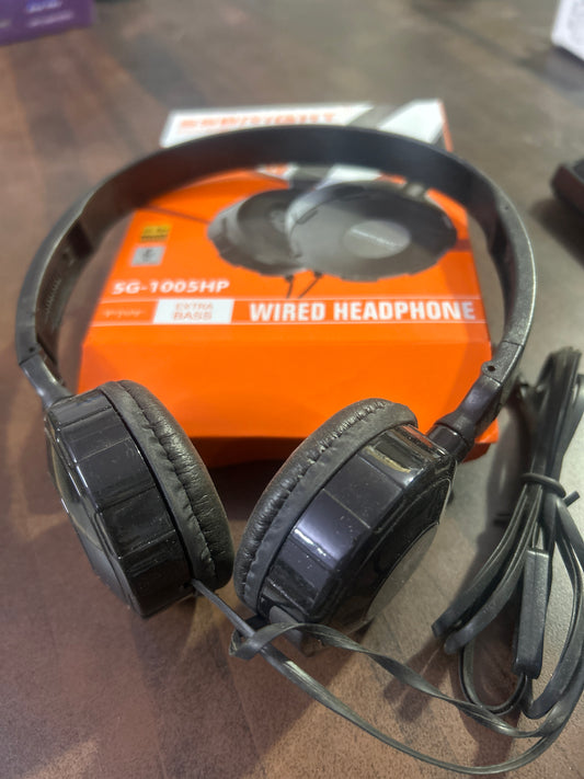 SG-1005HP SS Bright Wired Headphone