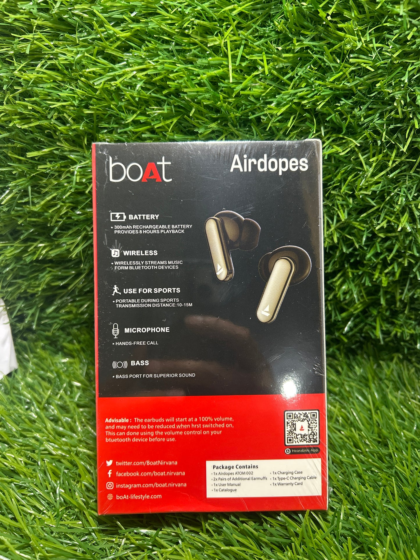 Boat Airdopes 002 / Earbuds