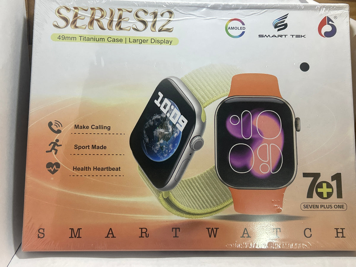 series 12 Smart Watch Premium Design & Fitness Tracke C