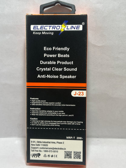 ELECTORE LINE J-23 STEREO HEABSET EARPHONES