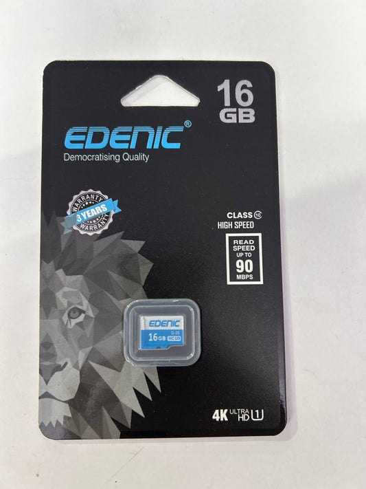 Edenic 16gb Memory Card