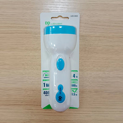 Plastic Cool White DP-9032 Rechargeable LED Torch