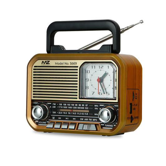 Mz S669 Retro Radio Speaker