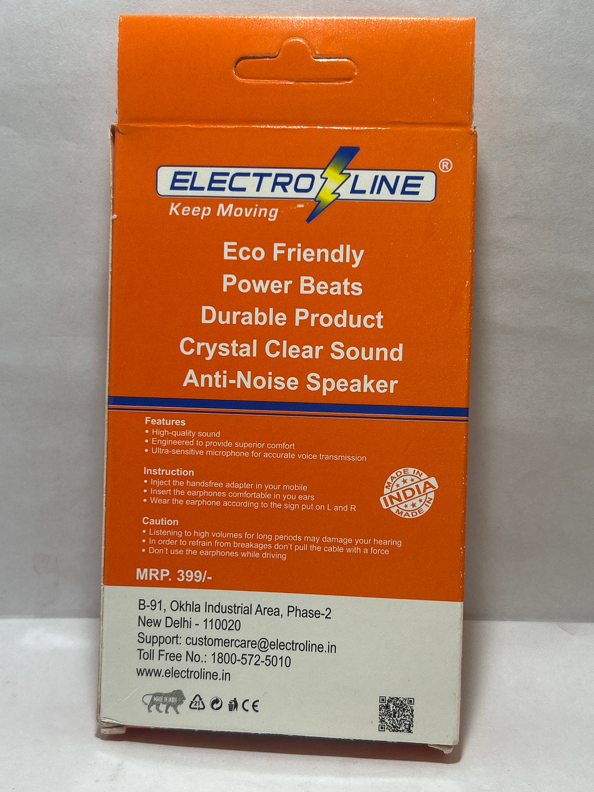 ELECTRO LINE R-10 POWER BEATS EARPHONES
