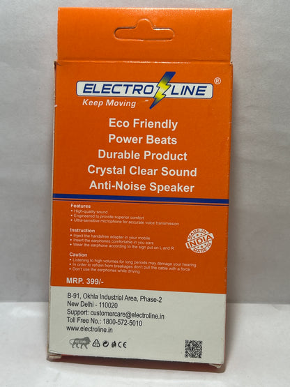 ELECTRO LINE R-10 POWER BEATS EARPHONES