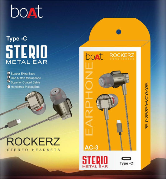 Boat Rockerz AC-3/ Type C handsfree
