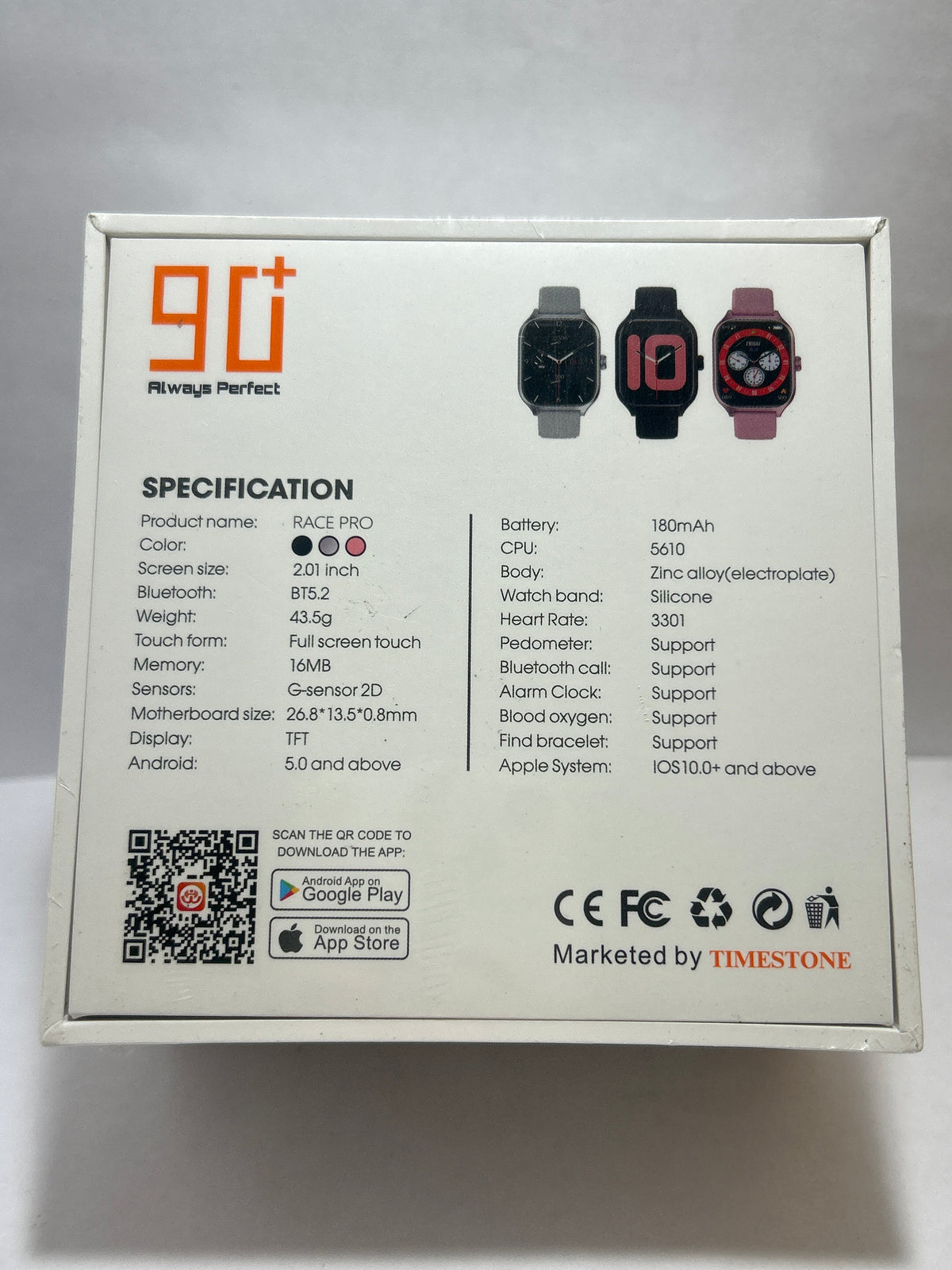 90+ Race Pro Smart Watch