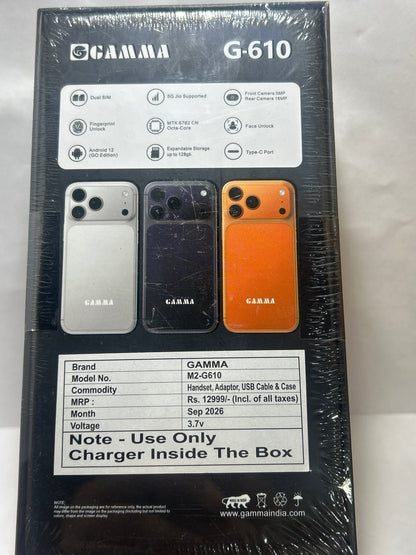 Gamma G610 4GB Ram 64GB Ram Smartphone