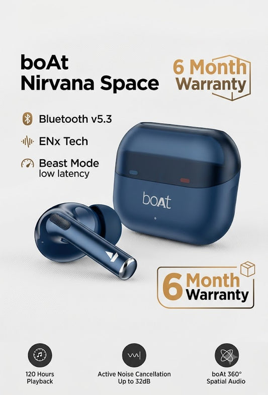 Boat Nirvana Space Earbuds