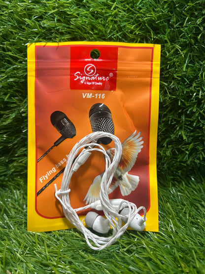 Signature VM 116 Nylon wire hands free