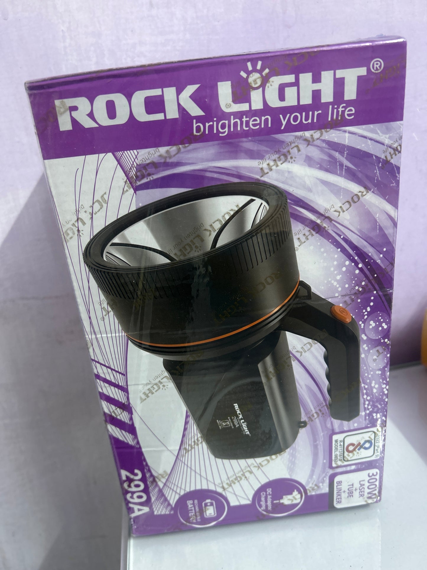 Rock Light RL-299A Long Range Heavy Duty Kisan LED Torch Light