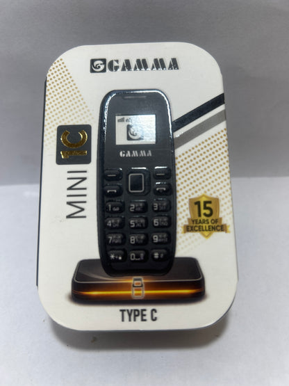 Gamma Mini 1C Type C Keyped mobile Phone