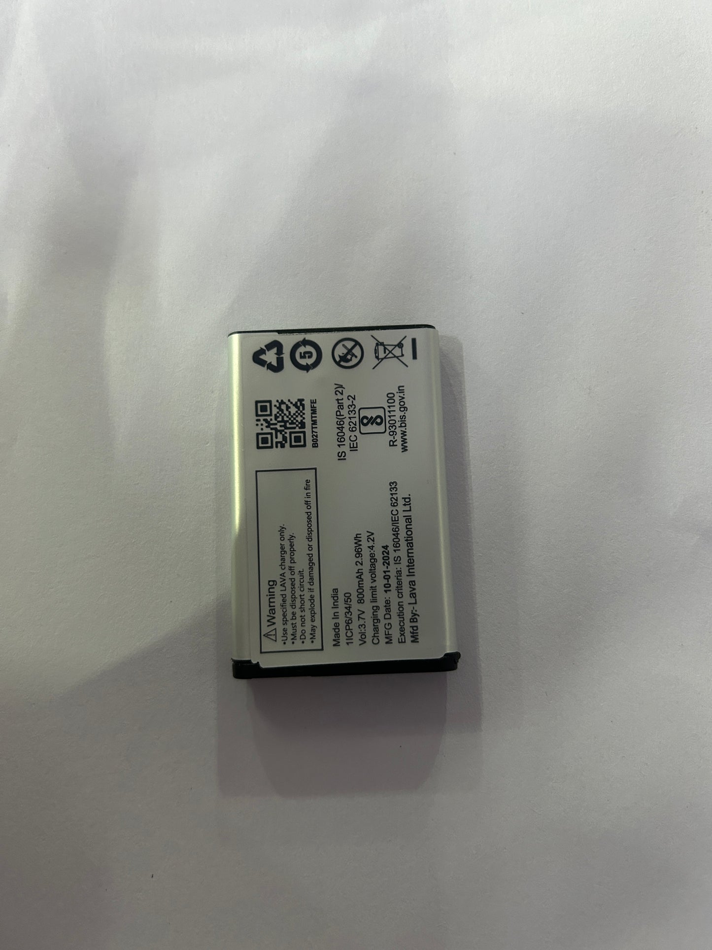 Lava Leb027/5C Battery